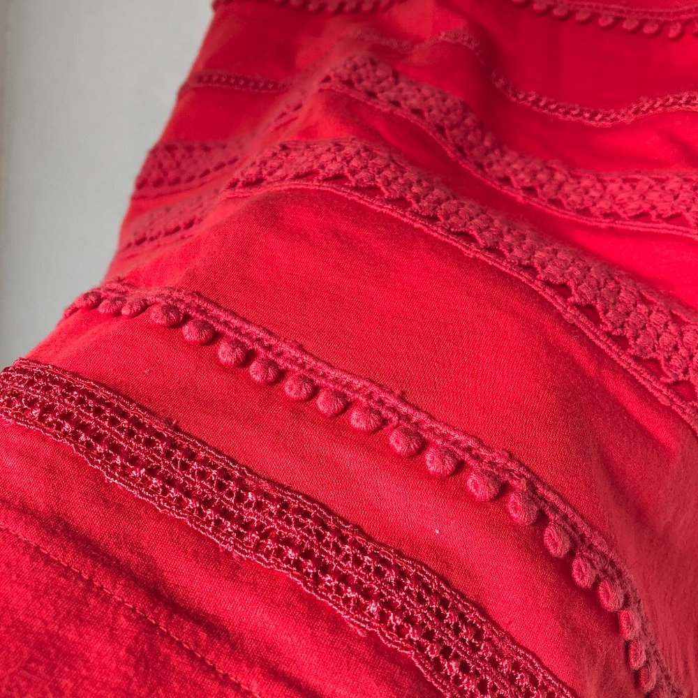 J.Crew Embroidered Textured Tank Top - Picture 7 of 8